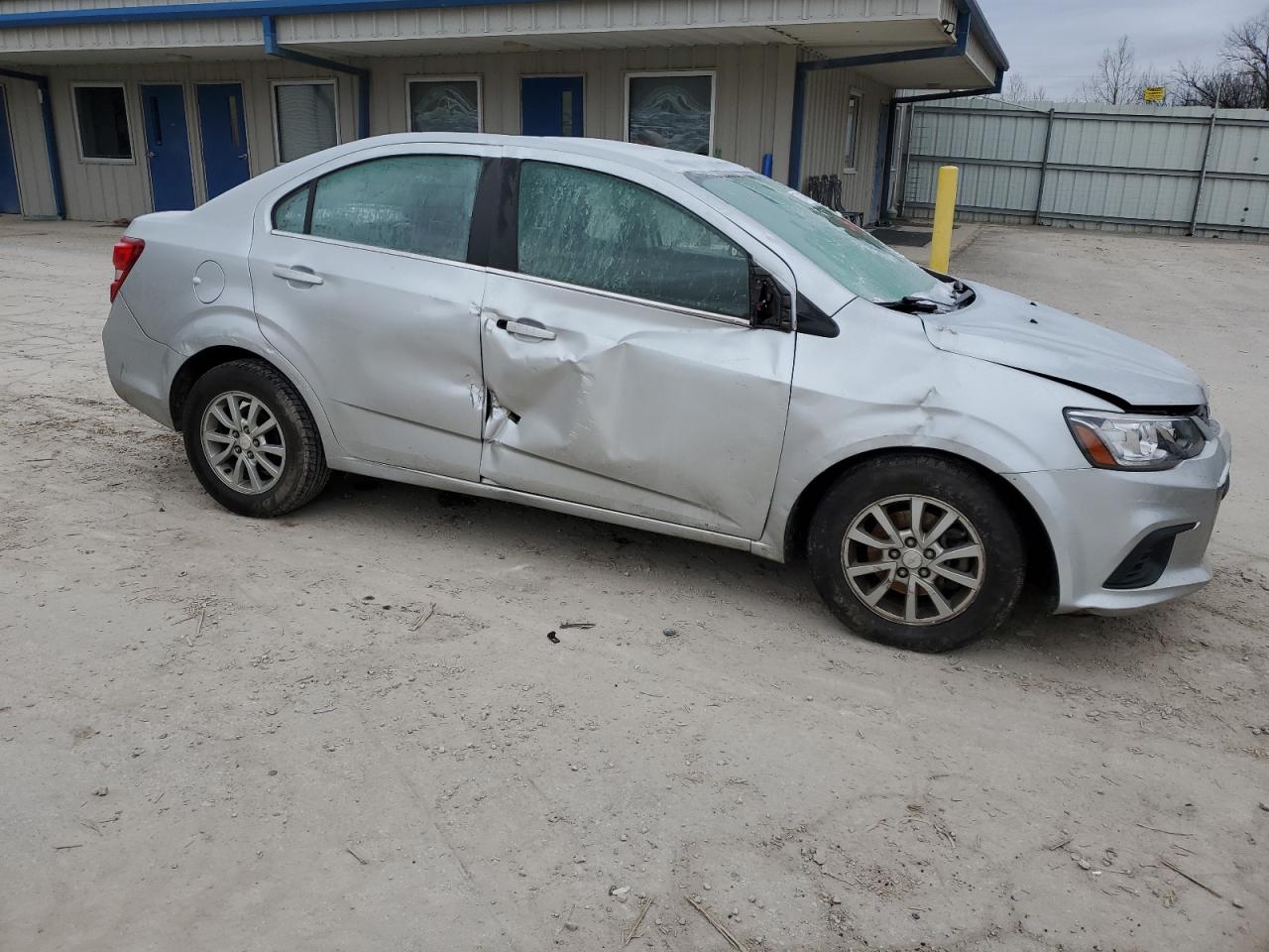 2020 Chevrolet Sonic VIN 1G1JD5SB6L4116166 Copart auction photo, all over damage thumbnail 4