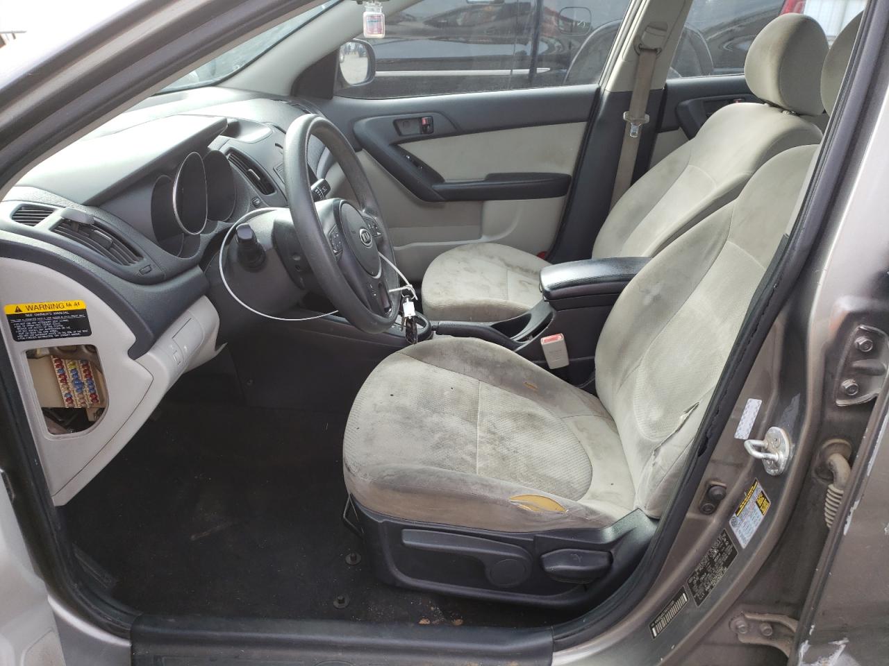 2010 KIA Forte VIN KNAFU4A25A5221195 Copart auction photo, all over damage thumbnail 7