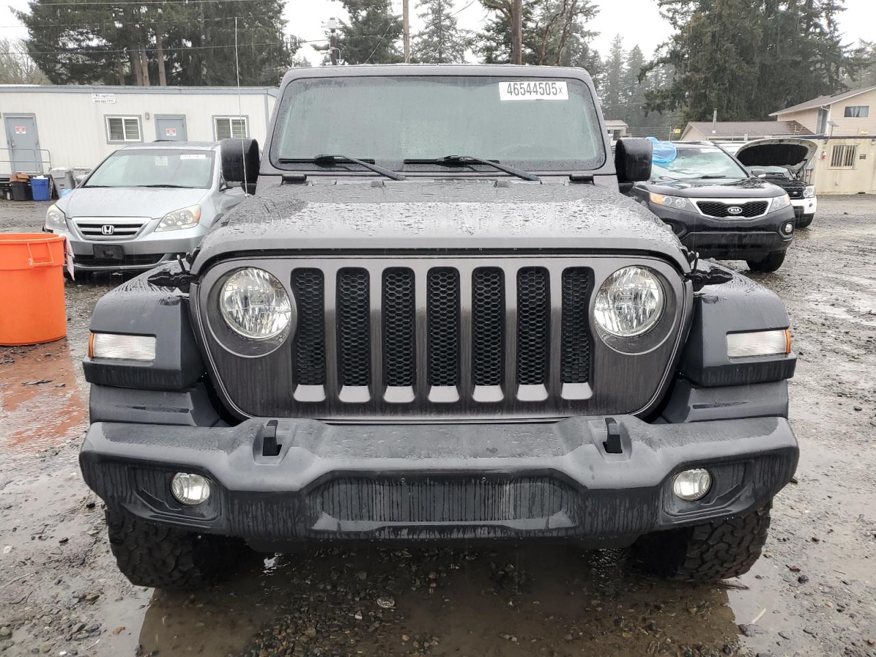 2018 Jeep Wrangler VIN 1C4HJXDG1JW292174 Copart auction photo, rear end damage thumbnail 5