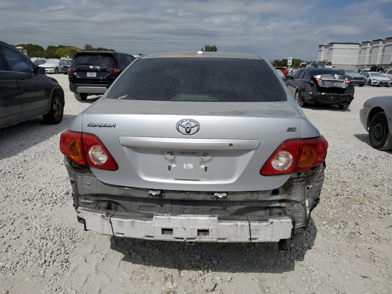 2010 Toyota Corolla VIN JTDBU4EE3AJ082682 Copart auction photo, rear end damage thumbnail 6