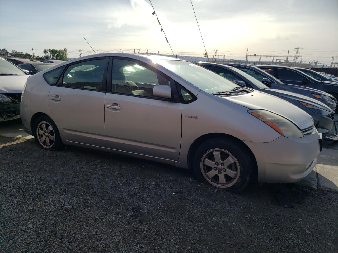 2008 Toyota Prius VIN JTDKB20U487731583 Copart auction photo, stripped / minor dent/scratches damage thumbnail 4