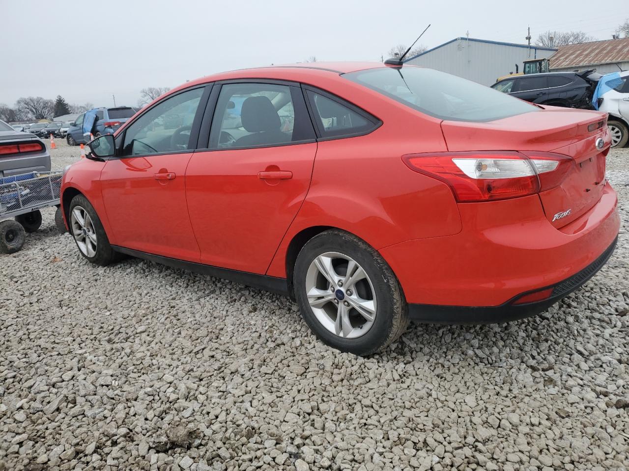 2014 Ford Focus VIN 1FADP3F25EL238476 Copart auction photo, undercarriage / minor dent/scratches damage thumbnail 2