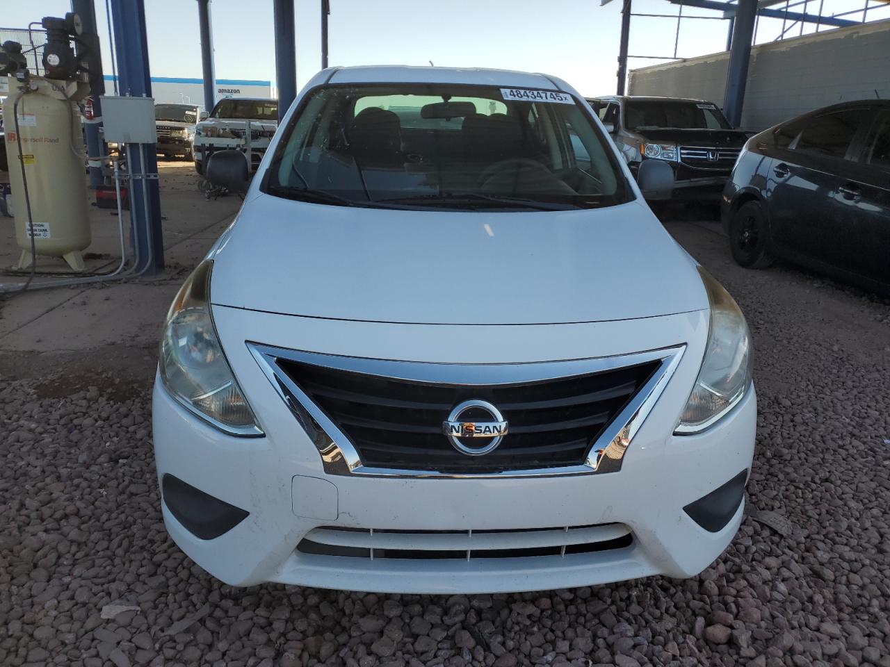 2015 Nissan Versa VIN 3N1CN7AP7FL807875 Copart auction photo, rear end / side damage thumbnail 5