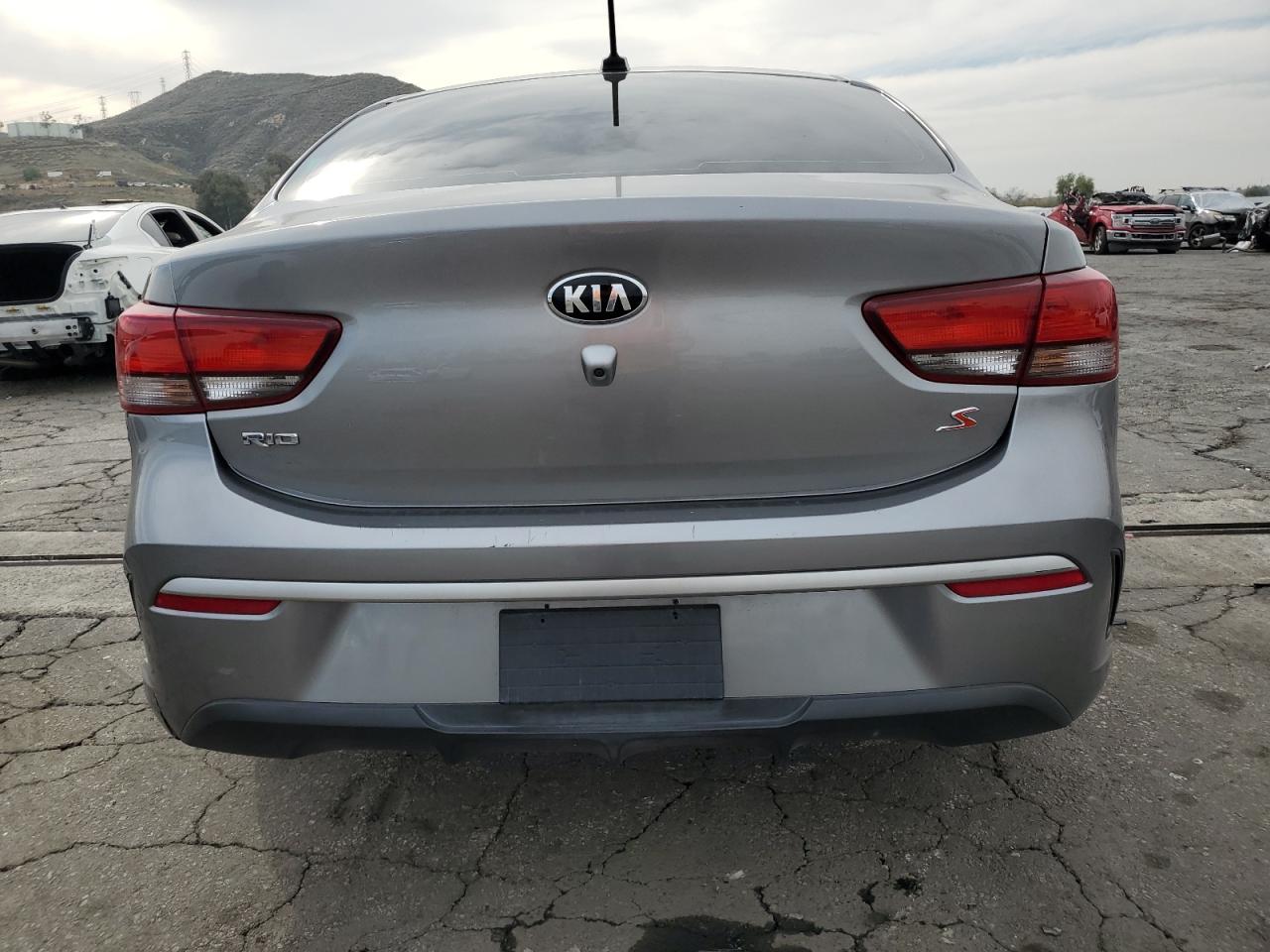 2021 KIA Rio VIN 3KPA24AD3ME364398 Copart auction photo, side damage thumbnail 6