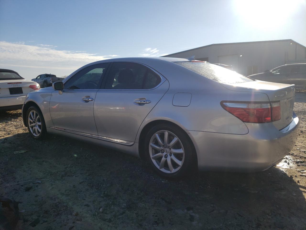 2008 Lexus LS VIN JTHBL46F785057411 Copart auction photo, front end / undercarriage damage thumbnail 2