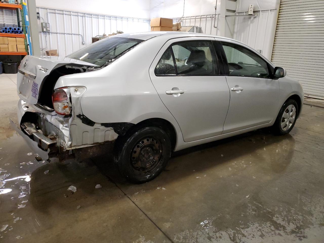 2007 Toyota Yaris VIN JTDBT923071109235 Copart auction photo, rear end damage thumbnail 3