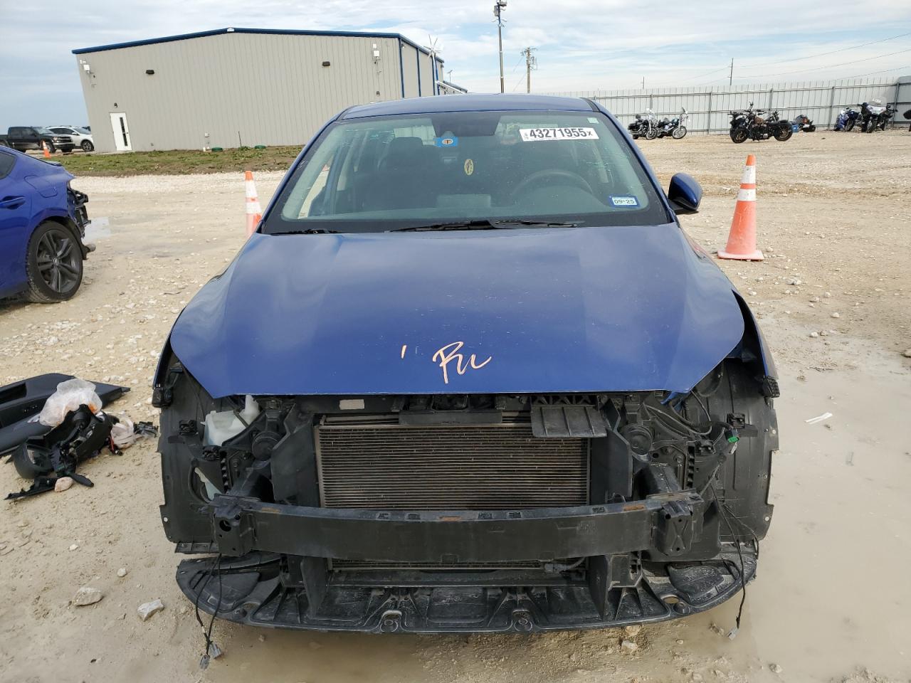 2019 KIA Forte VIN 3KPF24AD9KE058776 Copart auction photo, front end / side damage thumbnail 5