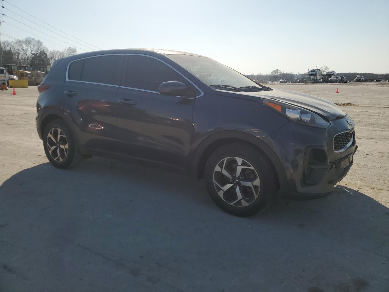 2020 KIA Sportage VIN KNDPM3AC9L7727033 Copart auction photo, front end damage thumbnail 4