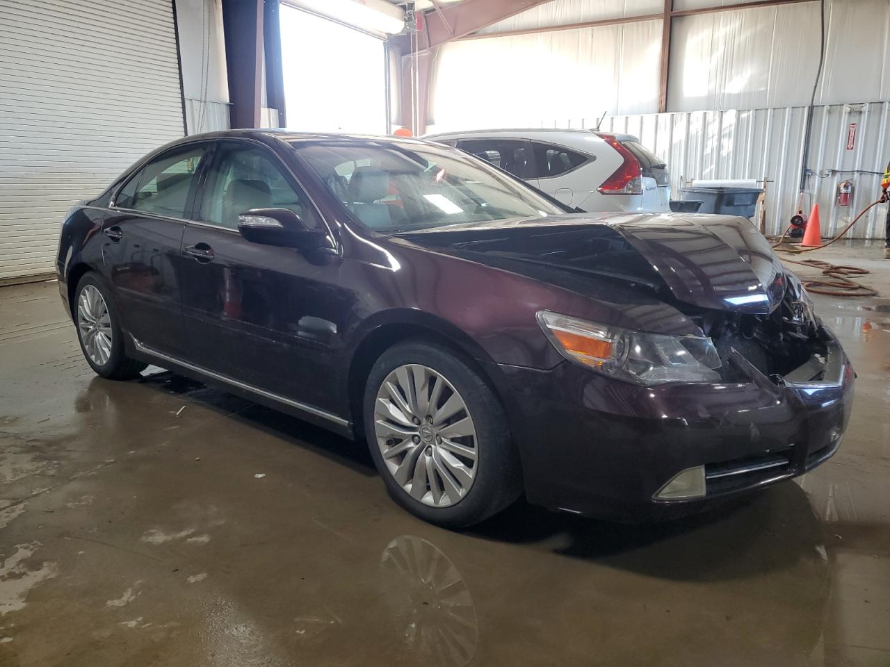 2011 Acura RL VIN JH4KB2F69BC000508 Copart auction photo, front end damage thumbnail 4