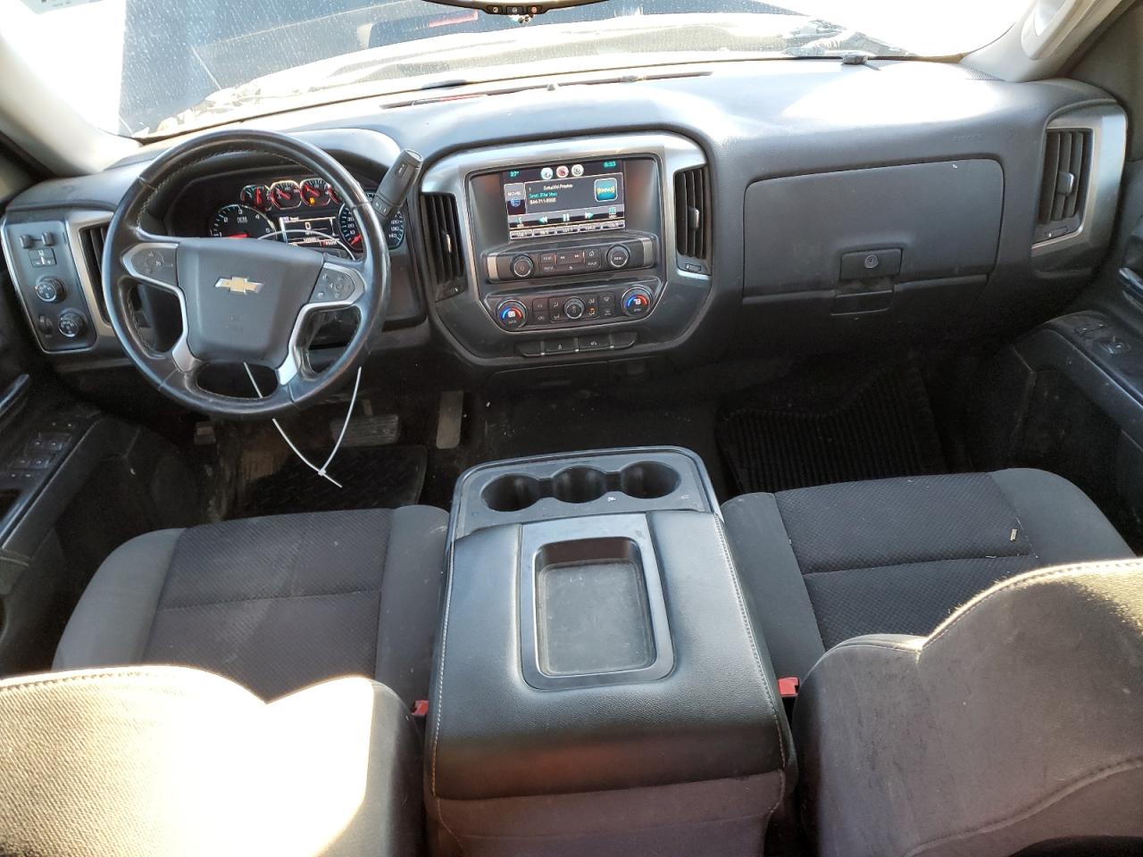 2014 Chevrolet Silverado VIN 1GCVKREC5EZ107233 Copart auction photo, front end / side damage thumbnail 8