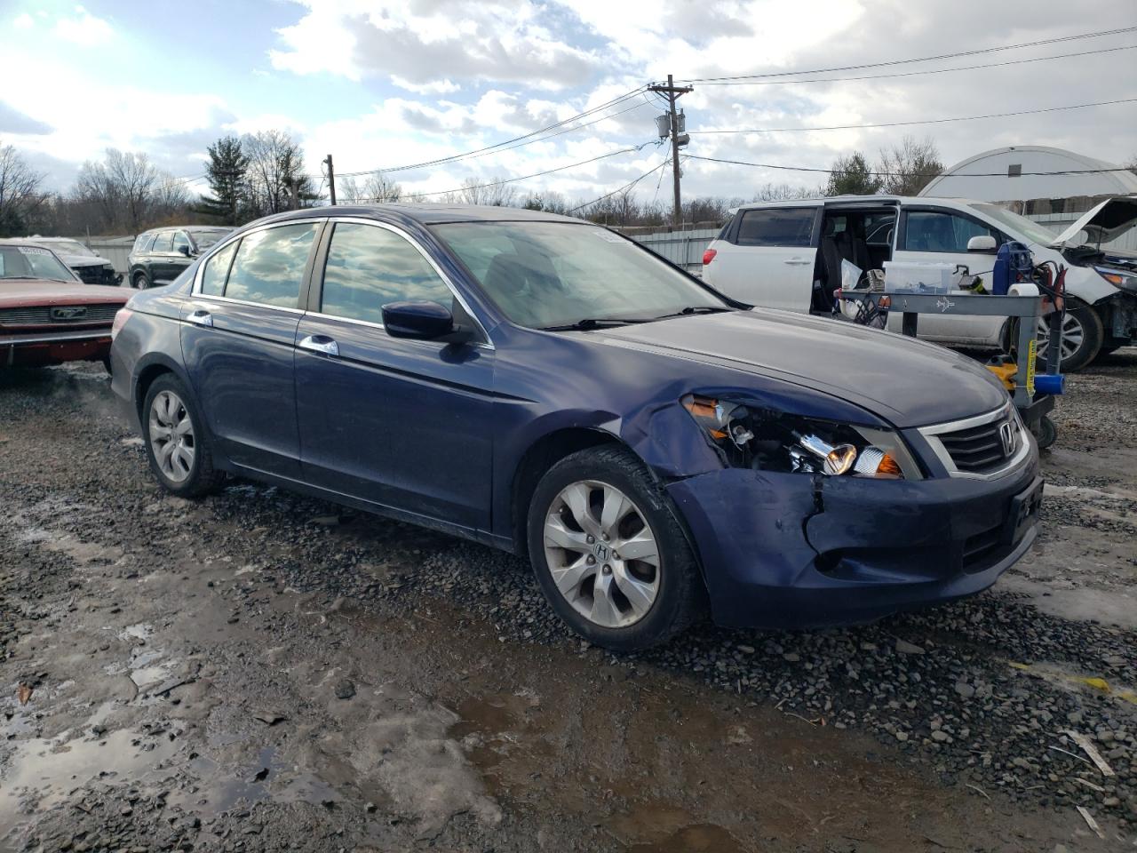 2009 Honda Accord VIN 1HGCP36849A045409 Copart auction photo, front end damage thumbnail 4