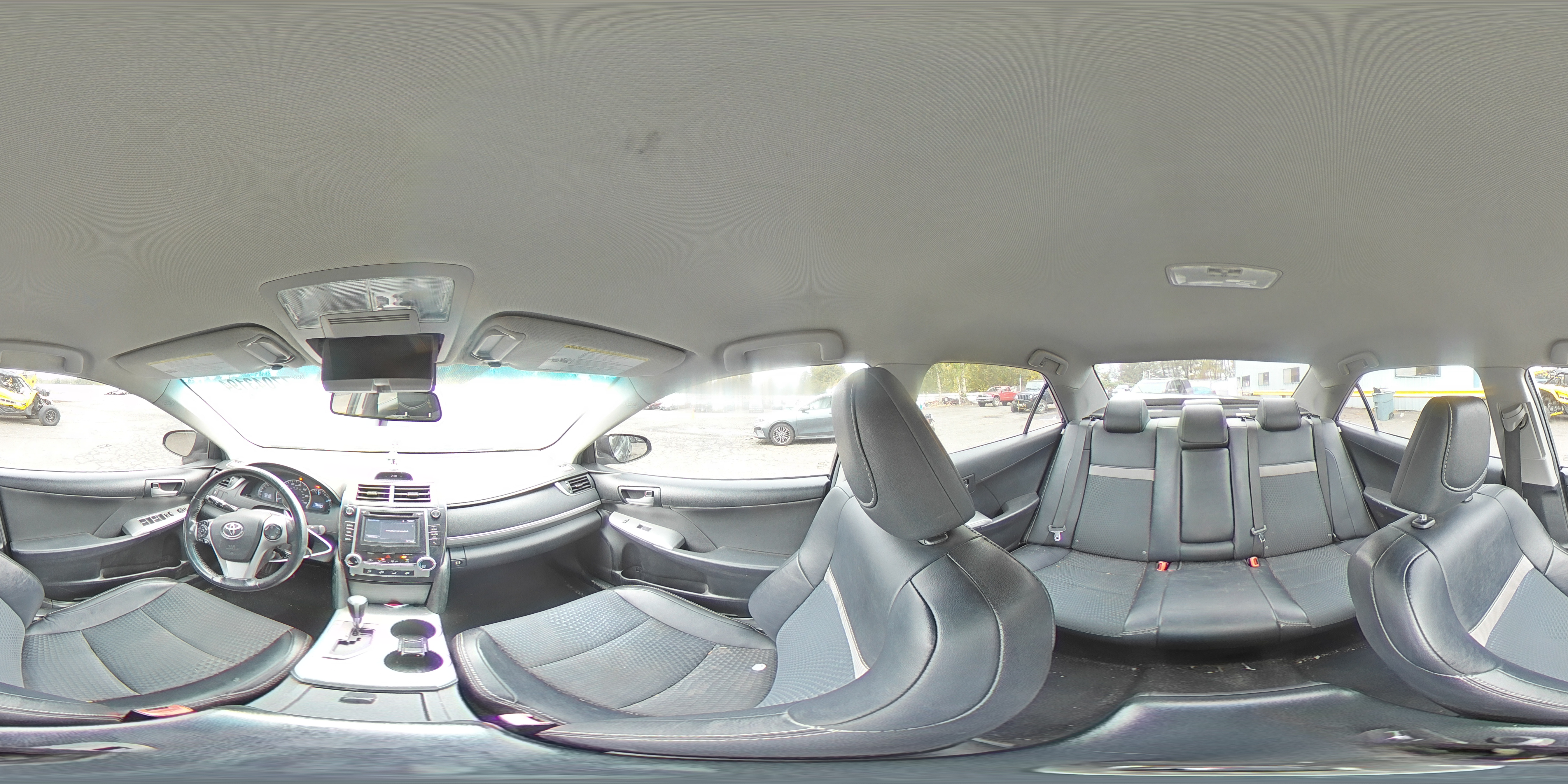 2014 Toyota Camry VIN 4T1BF1FK0EU370589 Copart auction photo, rear end / front end damage thumbnail 13