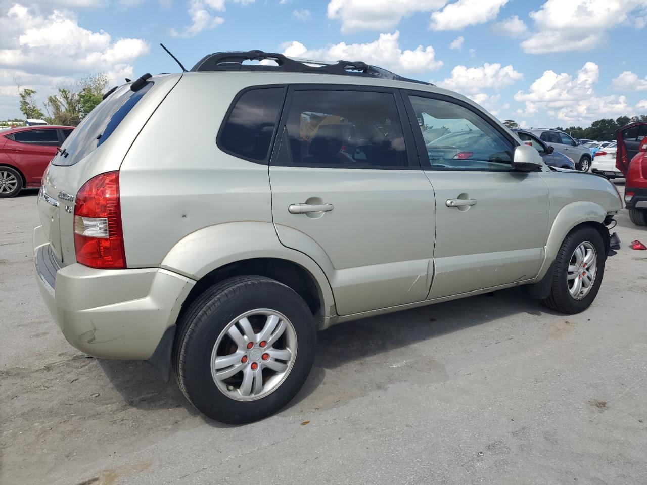 2006 Hyundai Tucson VIN KM8JN72D46U306257 Copart auction photo, front end damage thumbnail 3