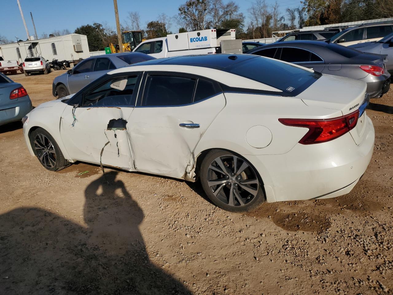 2018 Nissan Maxima VIN 1N4AA6AP0JC393777 Copart auction photo, side / minor dent/scratches damage thumbnail 2