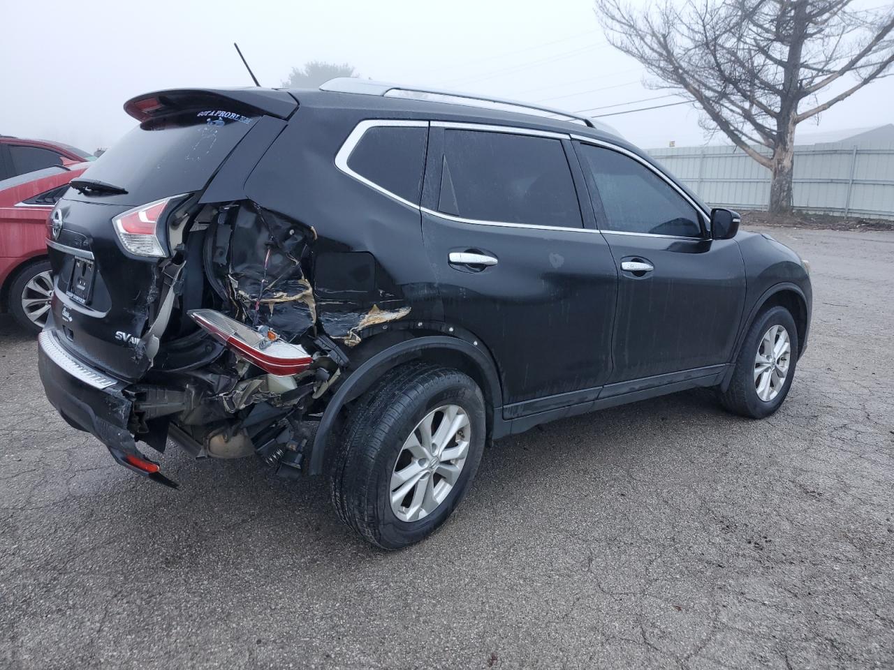 2015 Nissan Rogue VIN 5N1AT2MV7FC874555 Copart auction photo, rear end damage thumbnail 3