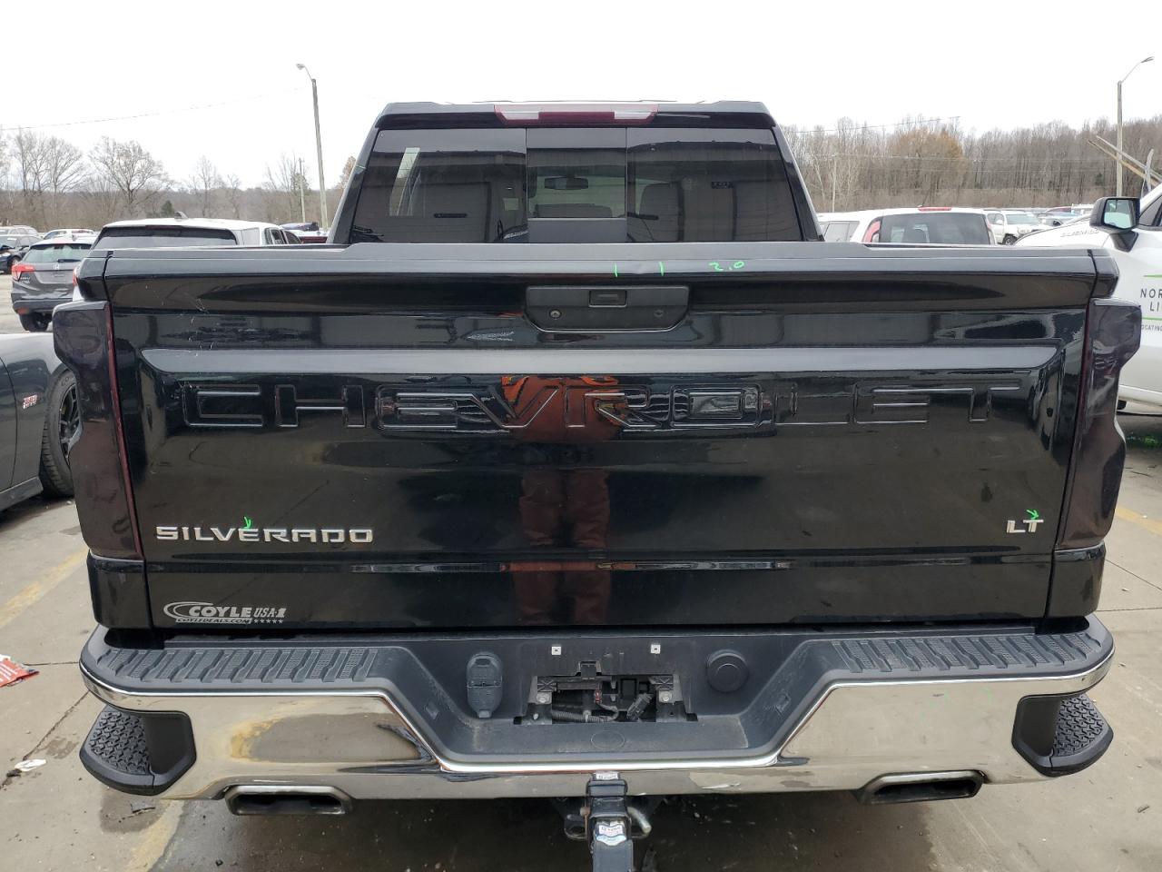 2019 Chevrolet Silverado VIN 3GCUYDED6KG207861 Copart auction photo, side damage thumbnail 6
