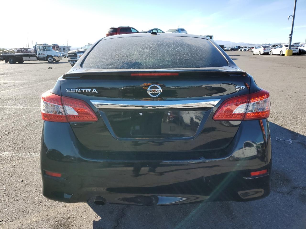 2015 Nissan Sentra VIN 3N1AB7AP9FY237607 Copart auction photo, front end damage thumbnail 6