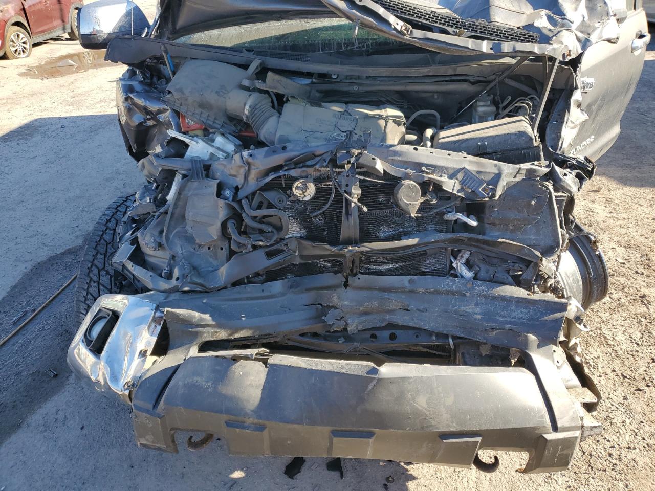 2015 Toyota Tundra VIN 5TFUY5F14FX416009 Copart auction photo, front end / side damage thumbnail 11