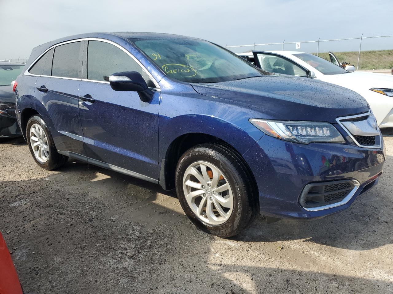 2017 Acura RDX VIN 5J8TB3H5XHL021250 Copart auction photo, water/flood damage thumbnail 4