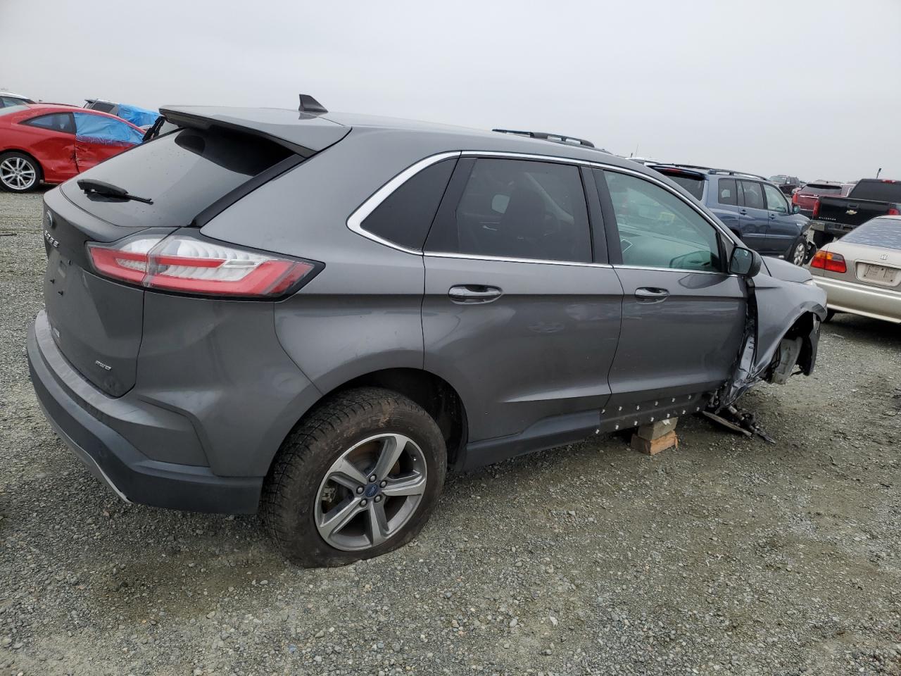 2022 Ford Edge VIN 2FMPK4J98NBA06210 Copart auction photo, all over damage thumbnail 3