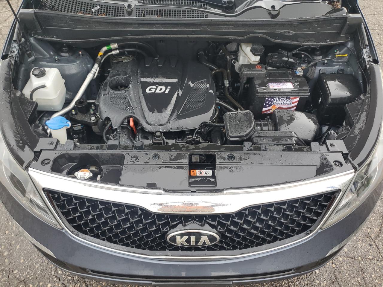 2016 KIA Sportage VIN KNDPB3AC8G7846851 Copart auction photo, vandalism damage thumbnail 12