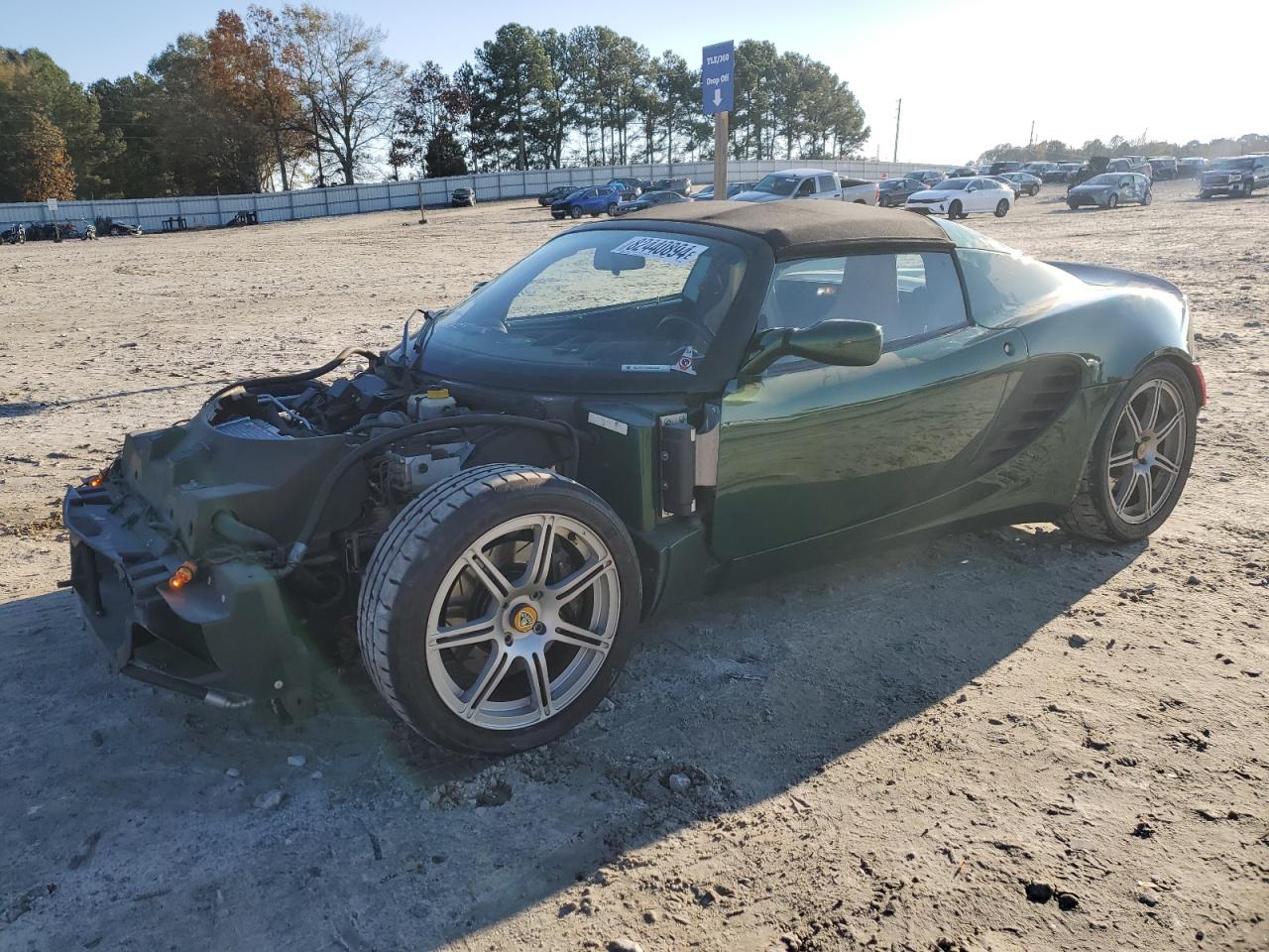 2005 Lotus Elise VIN SCCPC11155HL34454 - Copart auction photo