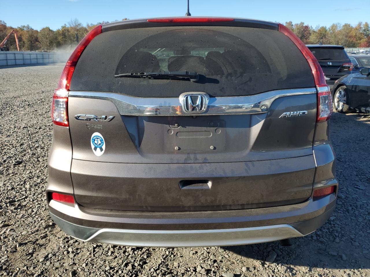 2016 Honda CR-V VIN 2HKRM4H54GH659280 Copart auction photo, front end damage thumbnail 6