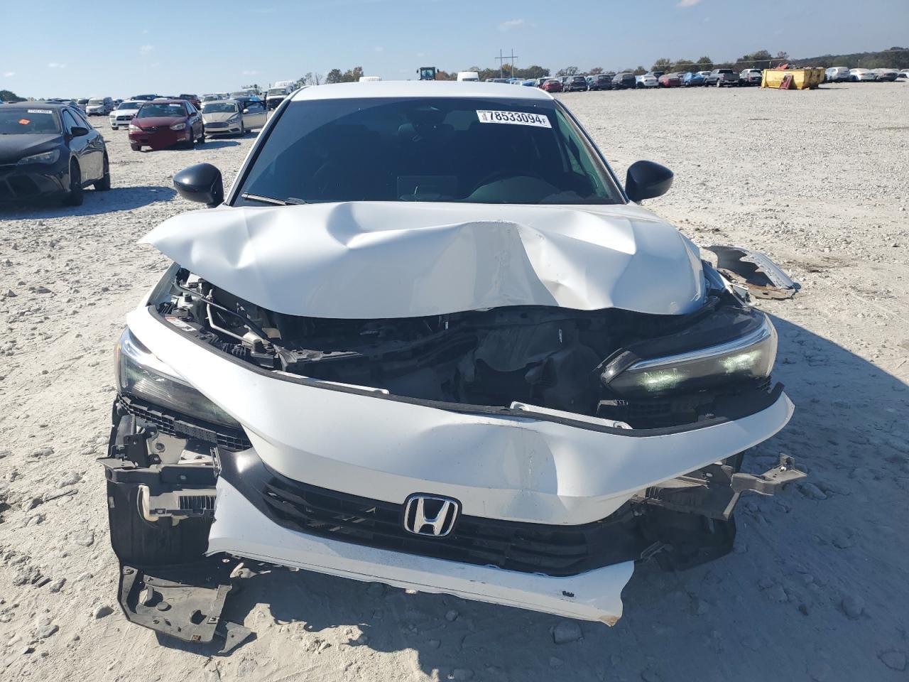 2022 Honda Civic VIN 2HGFE2F58NH514743 Copart auction photo, front end damage thumbnail 5