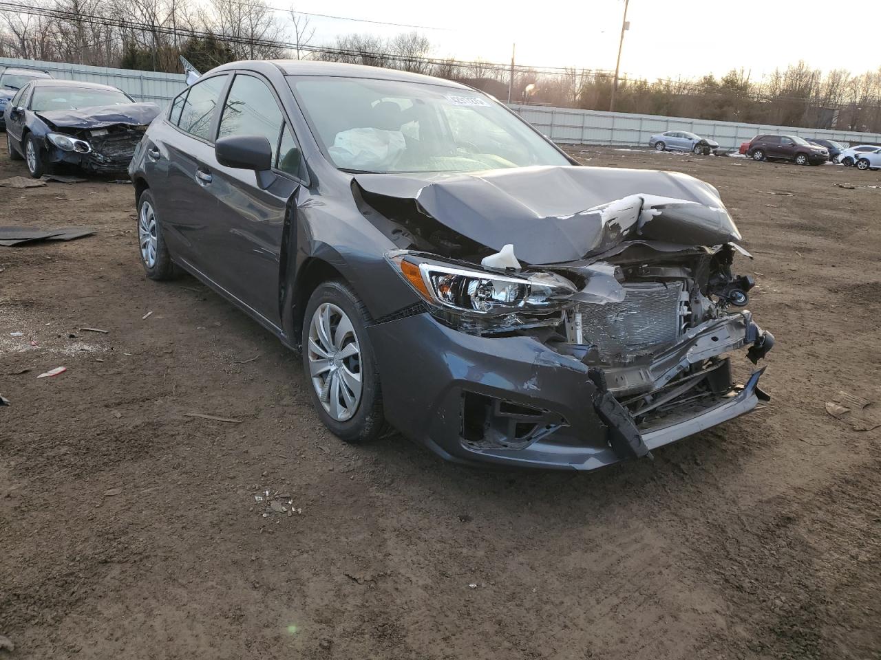 2019 Subaru Impreza VIN 4S3GKAA64K3621812 Copart auction photo, all over damage thumbnail 4