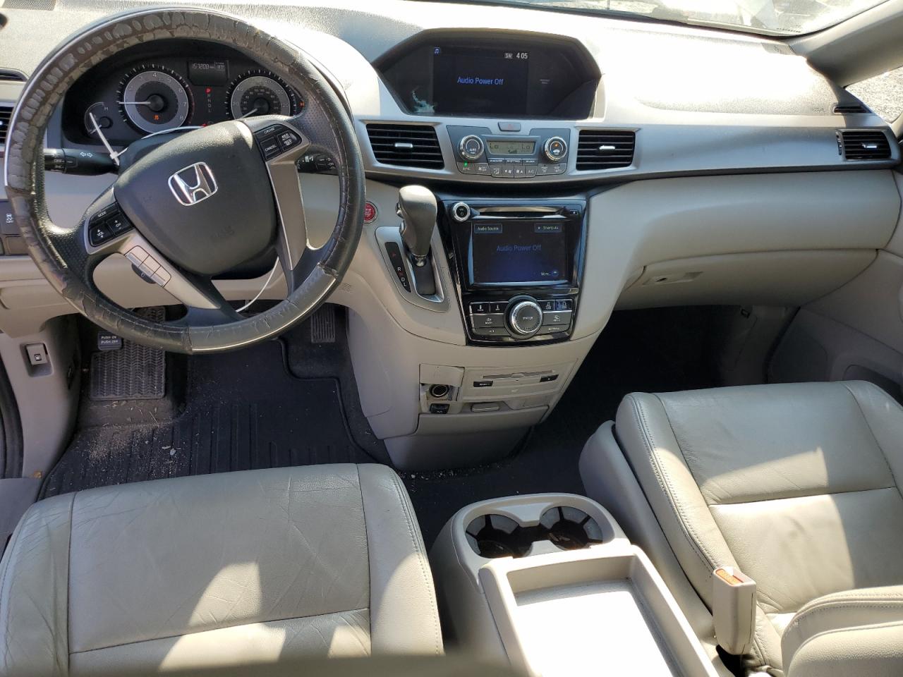 2016 Honda Odyssey VIN 5FNRL5H37GB122585 Copart auction photo, front end damage thumbnail 8