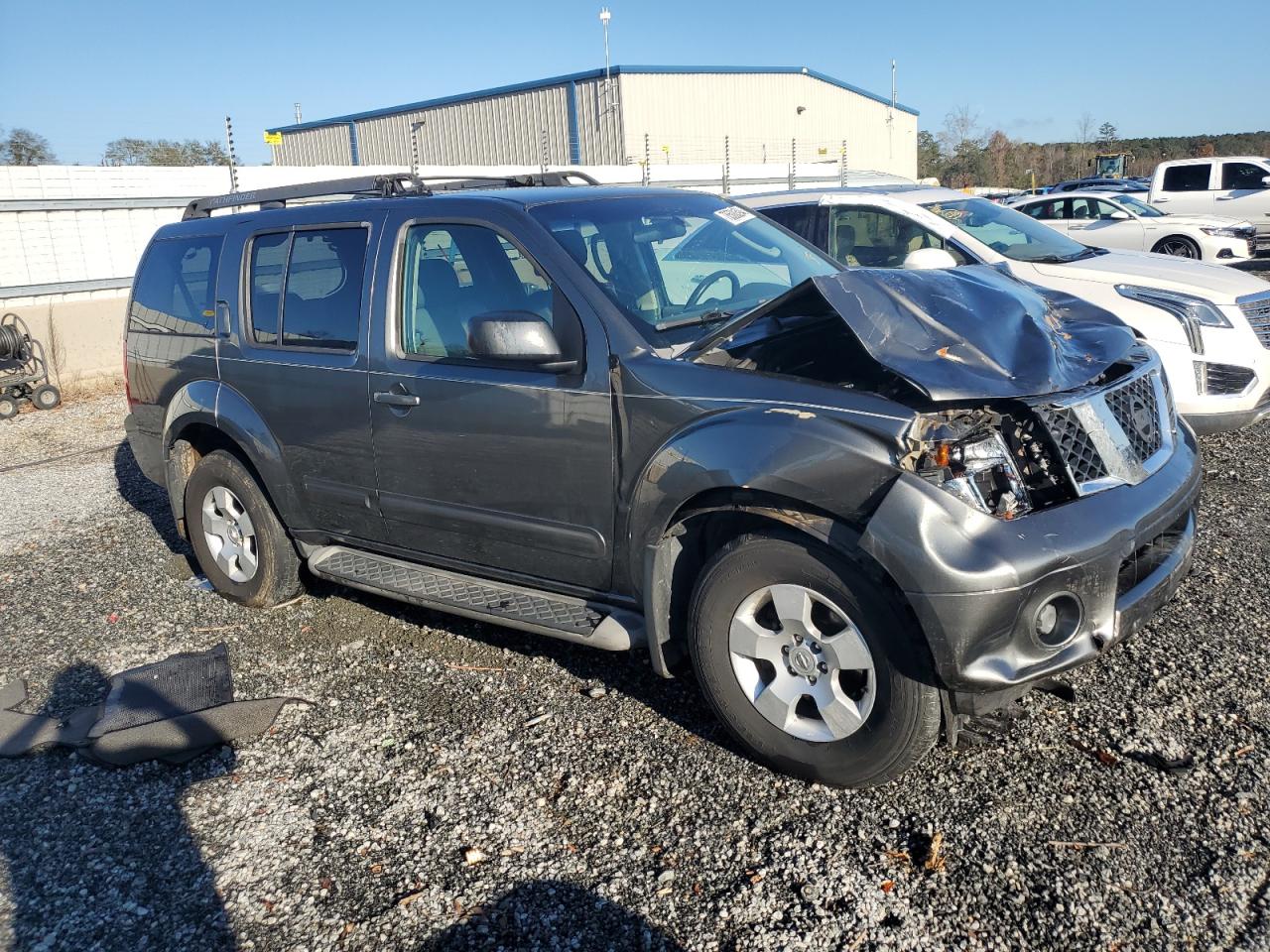 2005 Nissan Pathfinder VIN 5N1AR18W85C789167 Copart auction photo, front end damage thumbnail 4