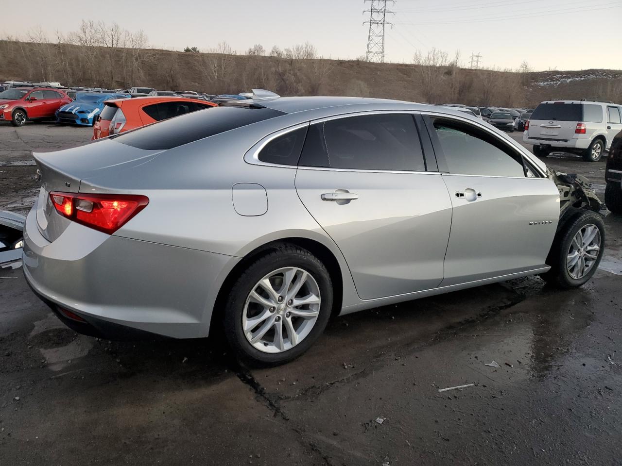 2018 Chevrolet Malibu VIN 1G1ZD5ST2JF227374 Copart auction photo, front end damage thumbnail 3