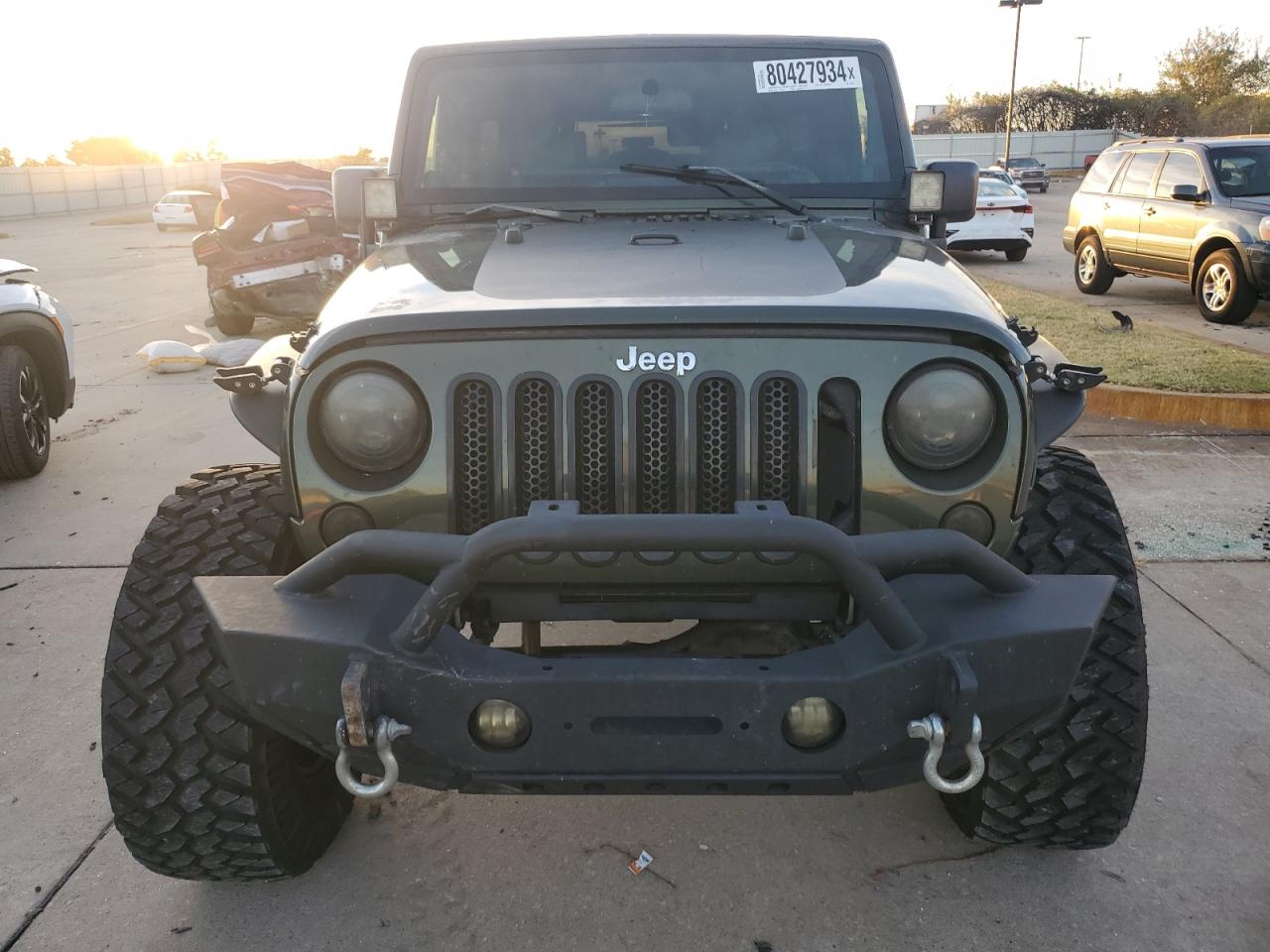 2007 Jeep Wrangler VIN 1J4GA39187L220434 Copart auction photo, undercarriage / minor dent/scratches damage thumbnail 5