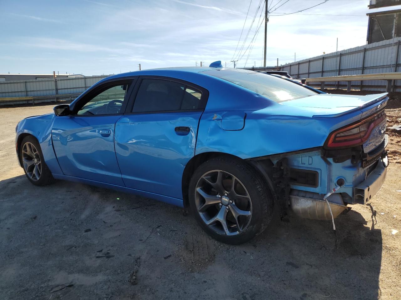 2015 Dodge Charger VIN 2C3CDXHG4FH848421 Copart auction photo, all over / undercarriage damage thumbnail 2