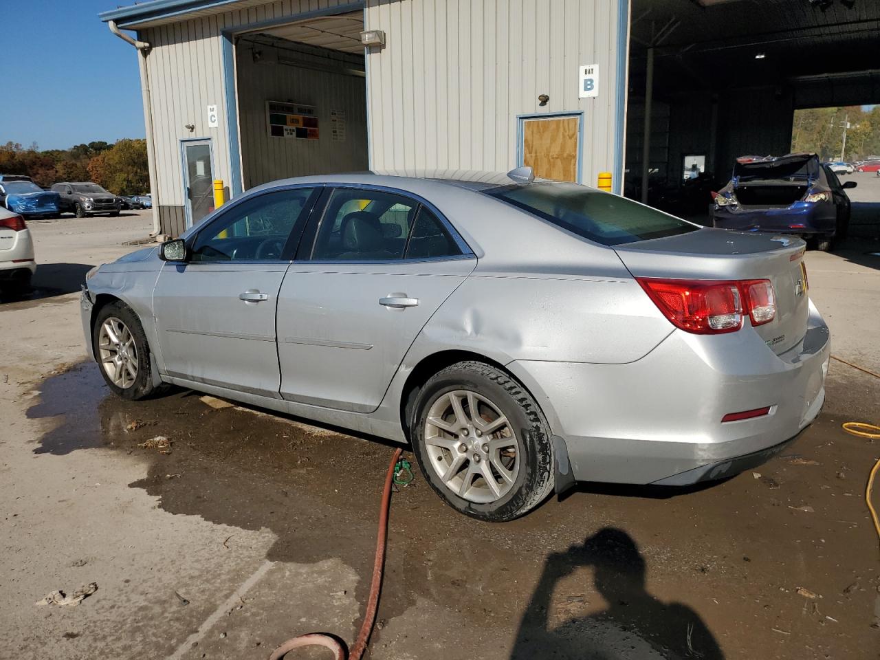 2014 Chevrolet Malibu VIN 1G11C5SL6EF199097 Copart auction photo, front end / side damage thumbnail 2