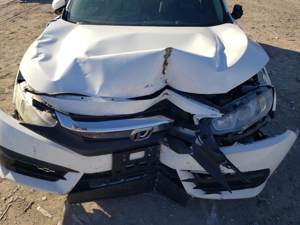 2016 Honda Civic VIN 2HGFC2F58GH571842 Copart auction photo, front end / minor dent/scratches damage thumbnail 12