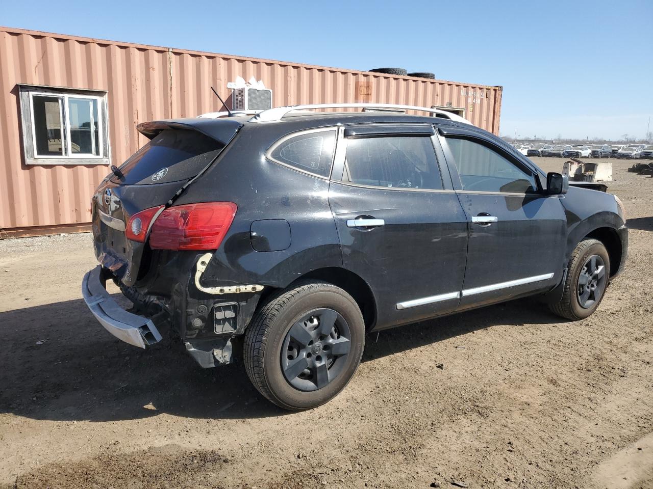 2014 Nissan Rogue VIN JN8AS5MV0EW715015 Copart auction photo, rear end / front end damage thumbnail 3