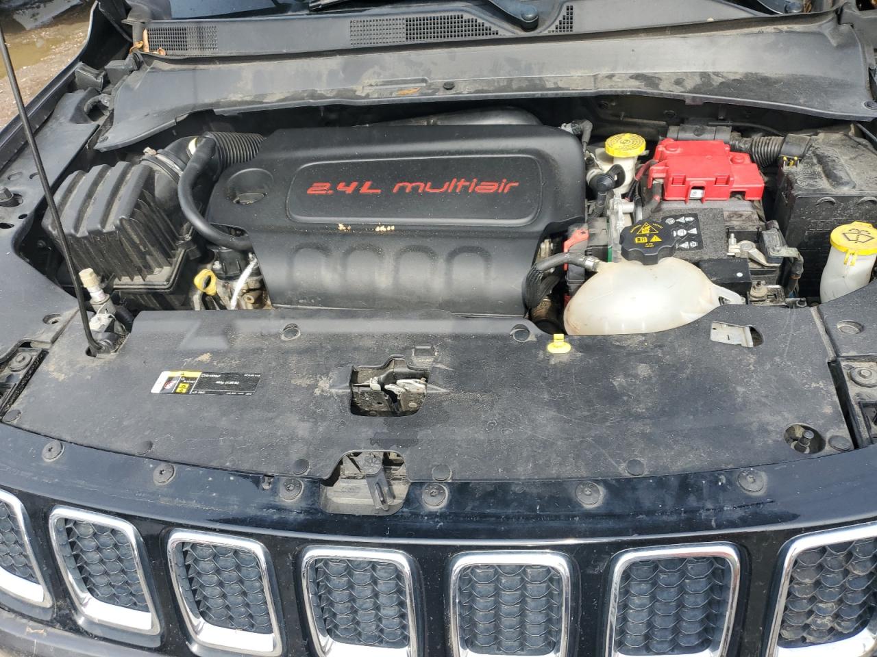 2020 Jeep Compass VIN 3C4NJDCB9LT155774 Copart auction photo, side / front end damage thumbnail 13
