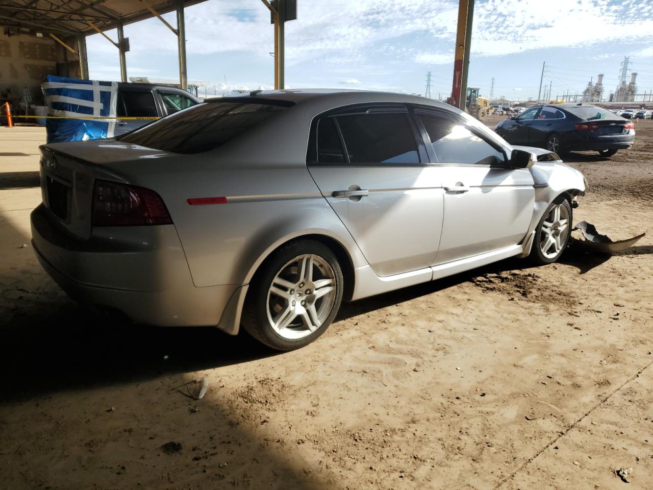 2008 Acura TL VIN 19UUA66218A016967 Copart auction photo, front end damage thumbnail 3