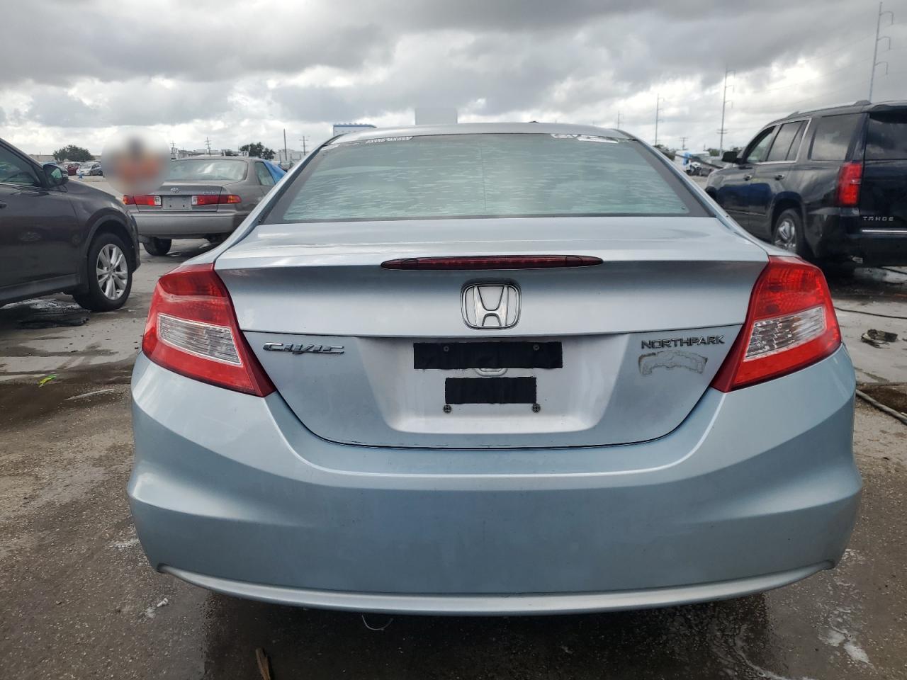 2012 Honda Civic VIN 2HGFG3B81CH517089 Copart auction photo, front end damage thumbnail 6