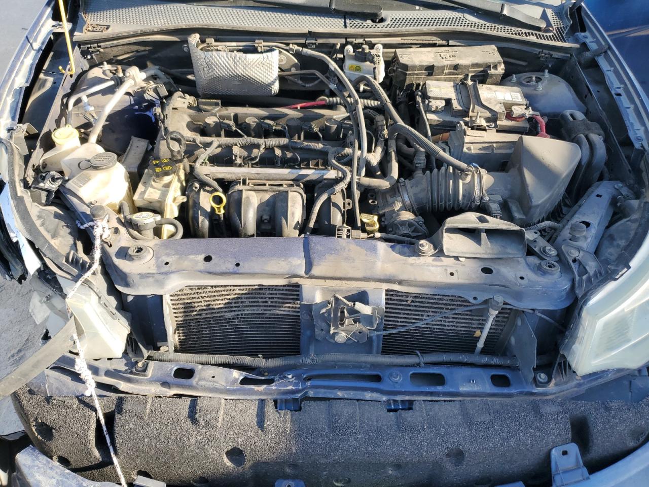 2009 Ford Focus VIN 1FAHP35NX9W219844 Copart auction photo, front end damage thumbnail 11