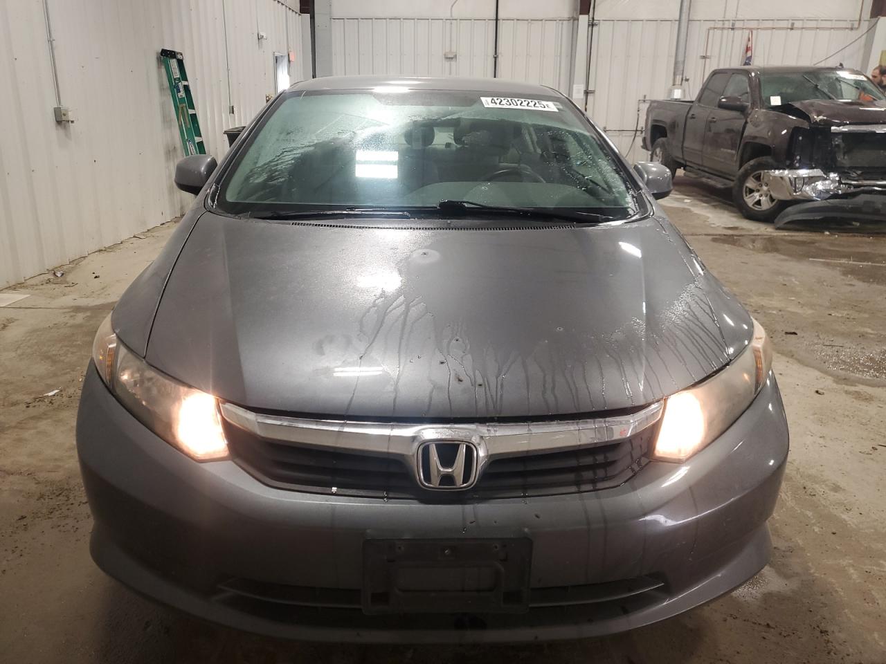 2012 Honda Civic VIN 19XFB2F52CE033757 Copart auction photo, front end damage thumbnail 5