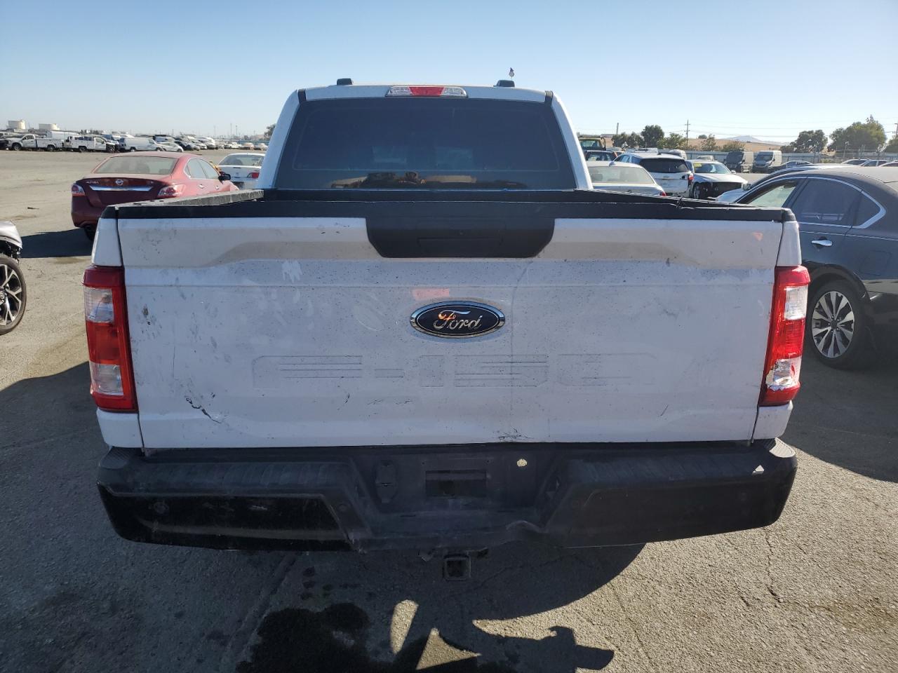 2021 Ford F-150 VIN 1FTEX1CB7MKD69985 Copart auction photo, vandalism / all over damage thumbnail 6