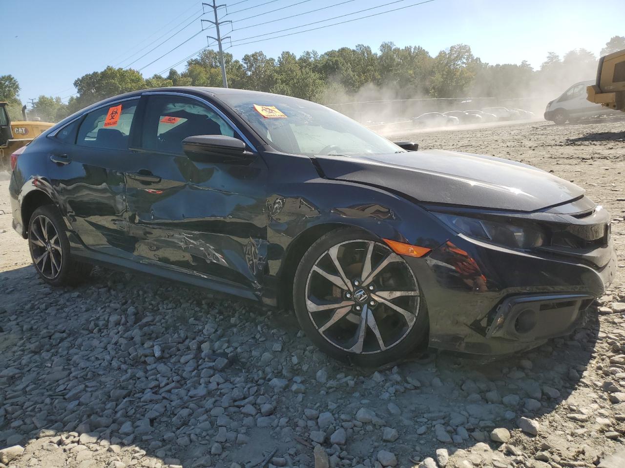 2021 Honda Civic VIN 19XFC2F8XME203274 Copart auction photo, all over / undercarriage damage thumbnail 4