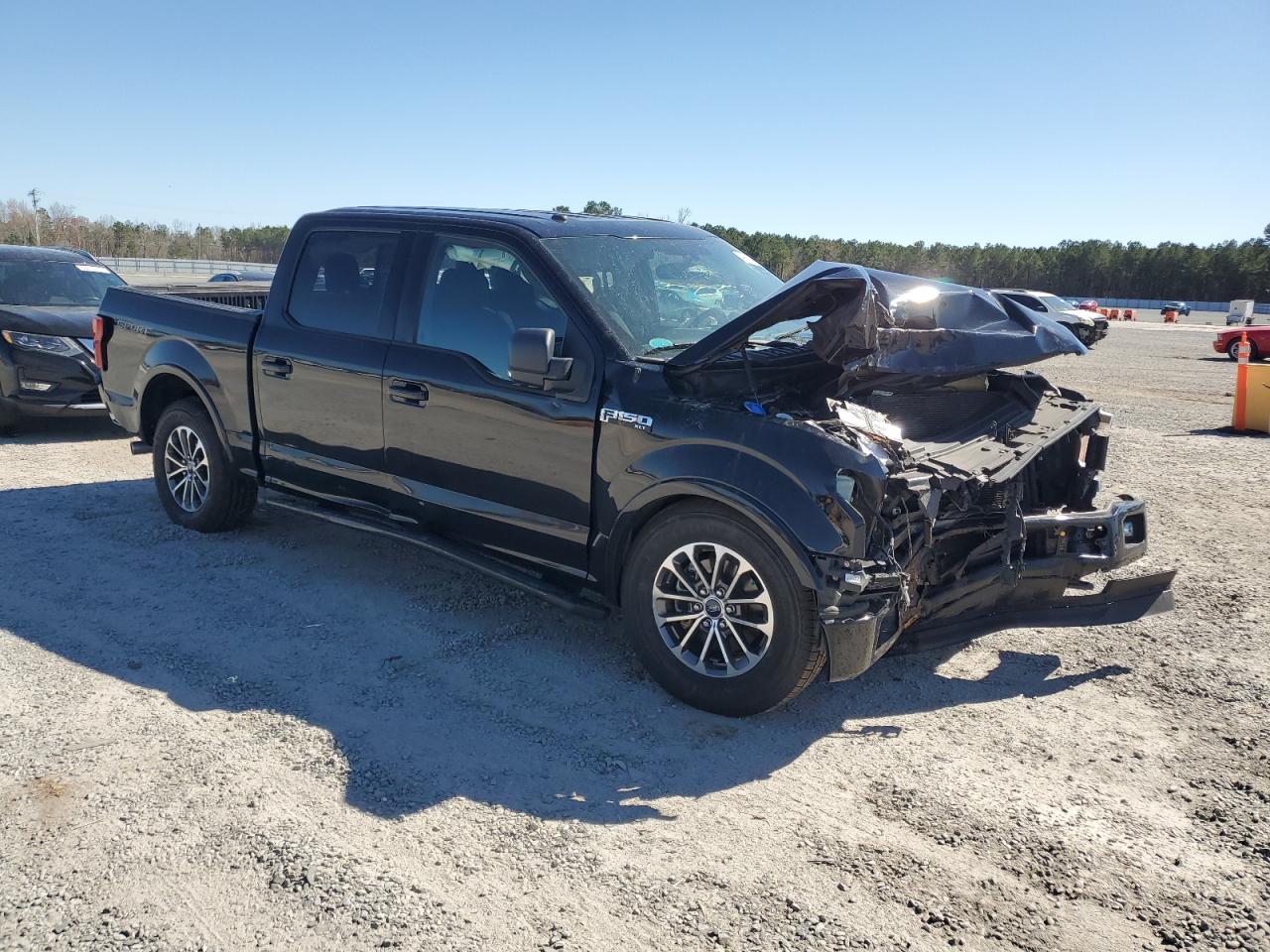 2018 Ford F-150 VIN 1FTEW1EG6JFB96928 Copart auction photo, front end damage thumbnail 4