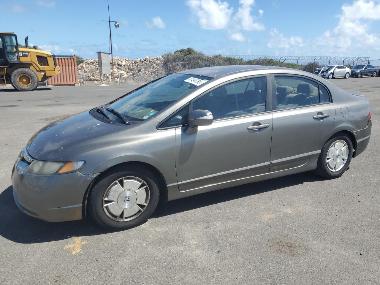 2006 Honda Civic VIN JHMFA36216S002286 - Copart auction photo