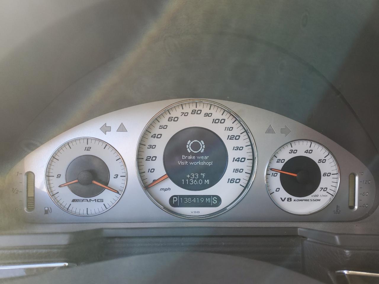 2003 Mercedes-Benz E-klasse VIN WDBUF76J83A285682 Copart auction photo, front end / minor dent/scratches damage thumbnail 9