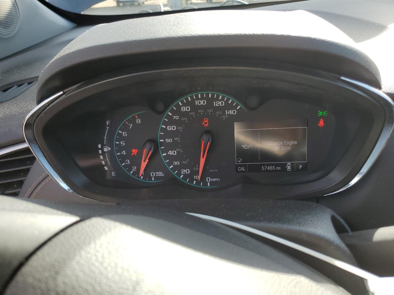 2019 Chevrolet Trax VIN 3GNCJKSB7KL161155 Copart auction photo, front end / side damage thumbnail 9
