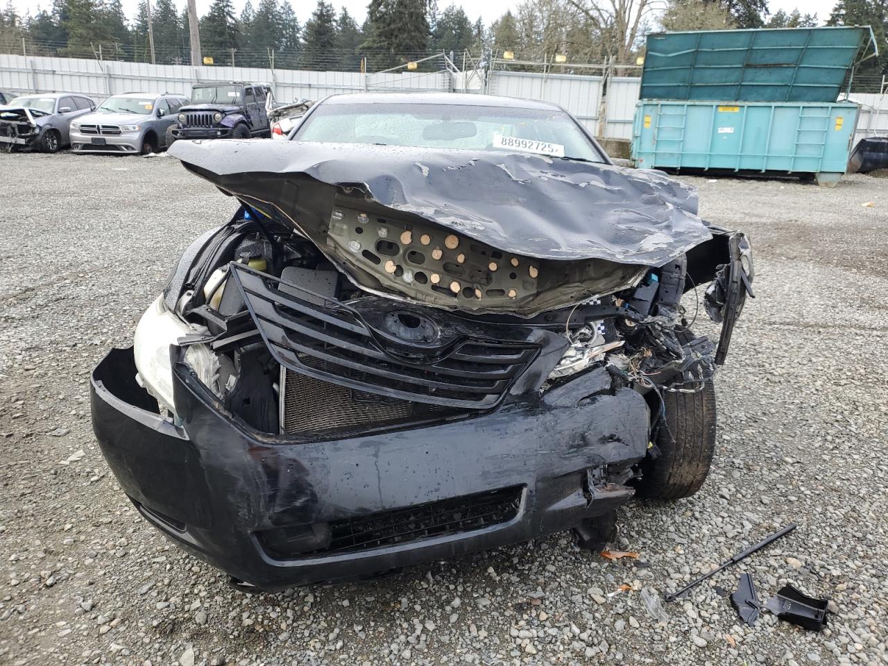 2007 Toyota Camry VIN 4T1BE46K07U025831 Copart auction photo, front end damage thumbnail 5