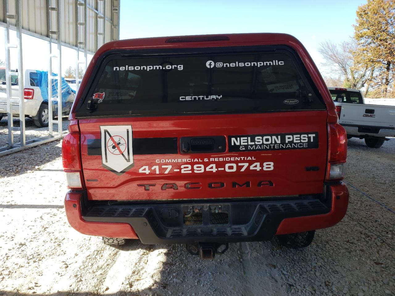2016 Toyota Tacoma VIN 3TMDZ5BN4GM009918 Copart auction photo, front end / side damage thumbnail 6
